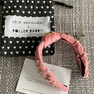 NWT Lele Sadoughi baby girl headband